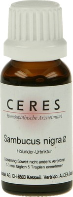 CERES Sambucus nigra Urtinktur