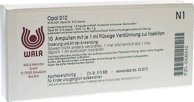 Opal D12 Ampullen