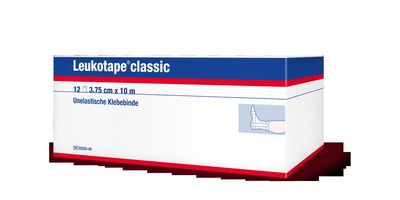 LEUKOTAPE Classic 3,75 cmx10 m weiß