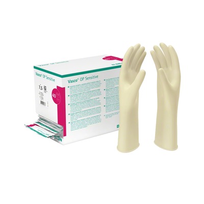 VASCO OP Sensitive Handsch.steril puderfrei Gr.9,0