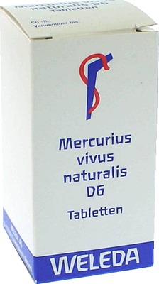 WELEDA MERCURIUS VIVUS NATURALIS D 6 Tabletten