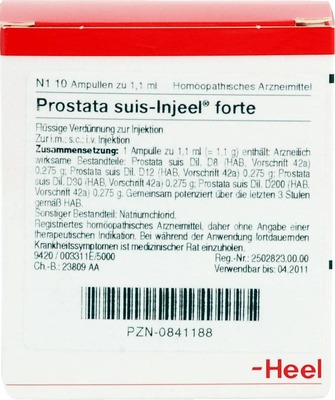 PROSTATA SUIS Injeel forte Ampullen