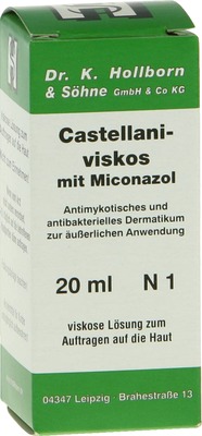 Castellani viscos mit Miconazol