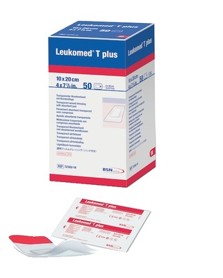 LEUKOMED transp.plus sterile Pflaster 8x15 cm