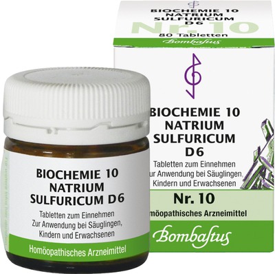 BIOCHEMIE 10 Natrium sulfuricum D 6 Tabletten