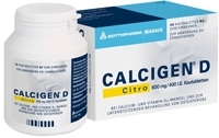 CALCIGEN D Citro 600mg/400 I.E.