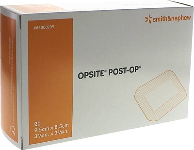 OPSITE Post-OP 8,5x9,5 cm Verband einzeln steril