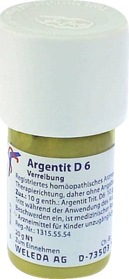 WELEDA ARGENTIT D 6 Trituration