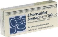 Eisensulfat Lomapharm 50mg