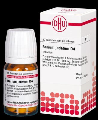 BARIUM JODATUM D 4 Tabletten