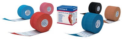 LEUKOTAPE K 2,5 cm hautfarben