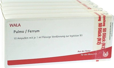 Pulmo/Ferrum Ampullen