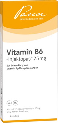 VITAMIN B6 Injektopas 25 mg Injektionslösung