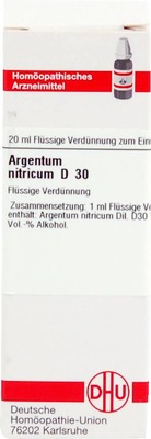 ARGENTUM NITRICUM D 30 Dilution