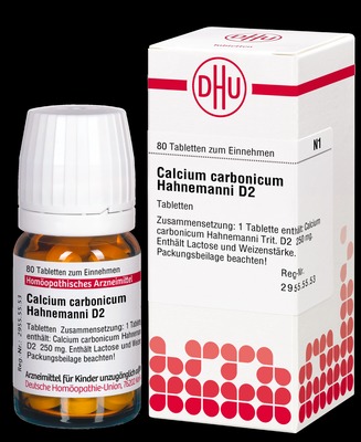 CALCIUM CARBONICUM Hahnemanni D 2 Tabletten