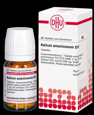 KALIUM ARSENICOSUM D 12 Tabletten