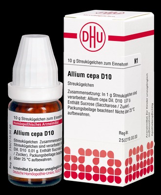 ALLIUM CEPA D 10 Globuli