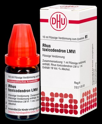 LM RHUS toxicodendron VI Dilution