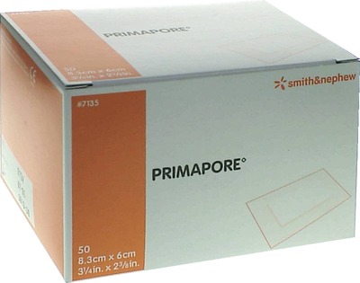 PRIMAPORE Wundverb.6x8,3 cm steril