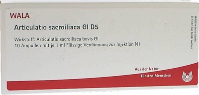 Articulatio sacroiliaca GL D5