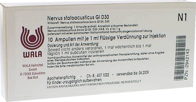 Nervus statoacusticus Gl D30 Ampullen