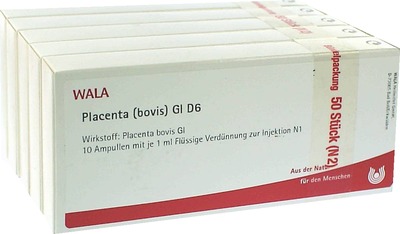 Placenta bovis GL D 6 Ampullen