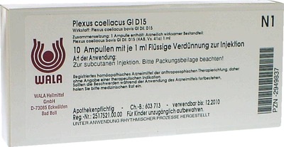 Plexus coeliacus GL D15