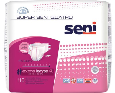 SUPER SENI Quatro Gr.4 XL Inkontinenzhose