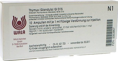 Thymus (Glandula) Gl D15 Ampullen