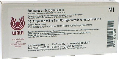 Funiculus umbilicalis Gl D10 Ampullen