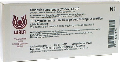 Glandula suprarenales (Cortex) Gl D10 Ampullen