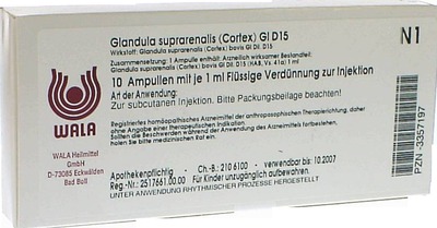Glandula suprarenales (Cortex) Gl D15 Ampullen