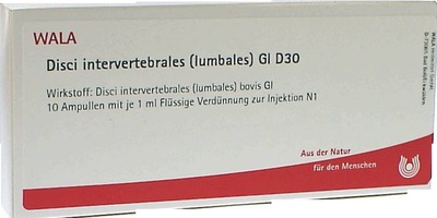 Disci intervertebrales lumbales GL D30