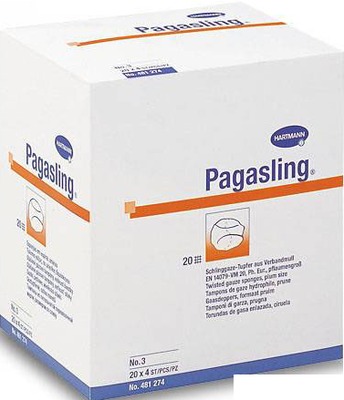 PAGASLING Mulltupfer unsteril Gr.2 walnussgroß