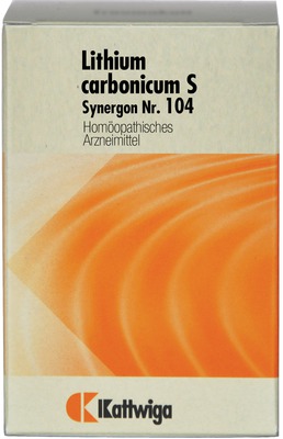 SYNERGON KOMPLEX 104 Lithium carbonicum S Tabl.