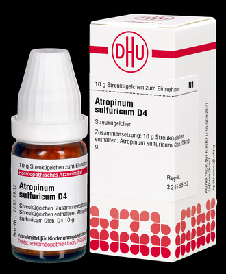 ATROPINUM SULFURICUM D 4 Globuli