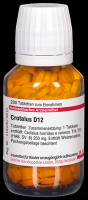 CROTALUS D 12 Tabletten