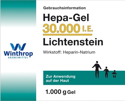 Hepa-Gel 30000 I.E. Lichtenstein