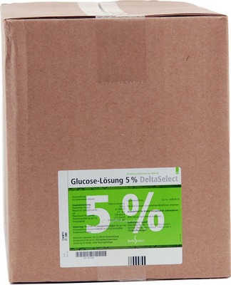 GLUCOSE 5% DELTAMEDICA Infusionslösung Plastikfl.