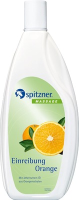 SPITZNER Massage Einreibung Orange