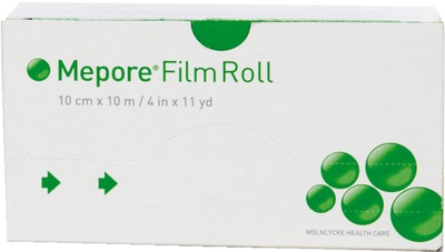 MEPORE Film Roll Verband 10 cmx10 m