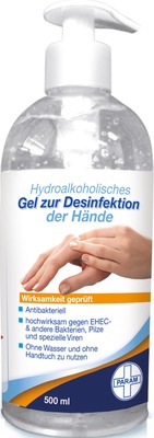 DESINFEKTIONSGEL für die Hand antibakteriell