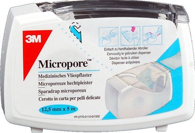 MICROPORE Vliespfl.1,25 cmx5 m m.Abr.1530NP-0SD