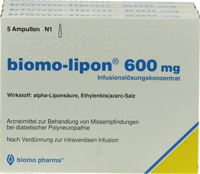 BIOMO LIPON 600 mg Ampullen
