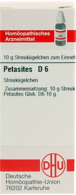 PETASITES D 6 Globuli