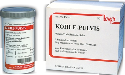 Kohle-Pulvis