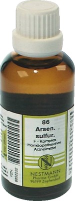 ARSENICUM SULFURICUM F Komplex Nr.86 Dilution