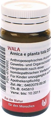 Arnica e planta tota D20 Globuli