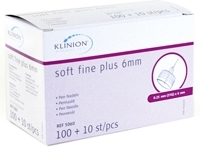 KLINION Soft fine plus Pen-Nadeln 6mm 31 G 0,25mm
