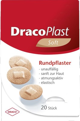 DracoPlast Soft Rundpflaster 2,2cm